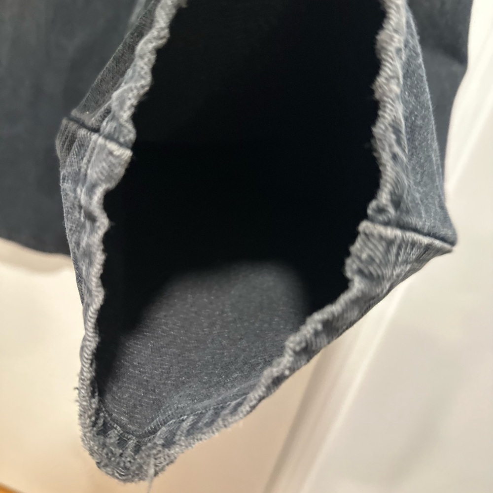 VTG Y2K 90s Lee Jeans Black Denim Baggy High Rise Faded Relaxed Mom Jeans. - Picture 10 of 13